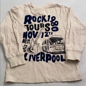 Gymboree rock n roll graphic t-shirt 6